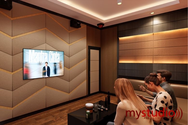 Desain Karaoke Room Bapak Petrus | Jasa Pembuatan Karaoke Room Jakarta